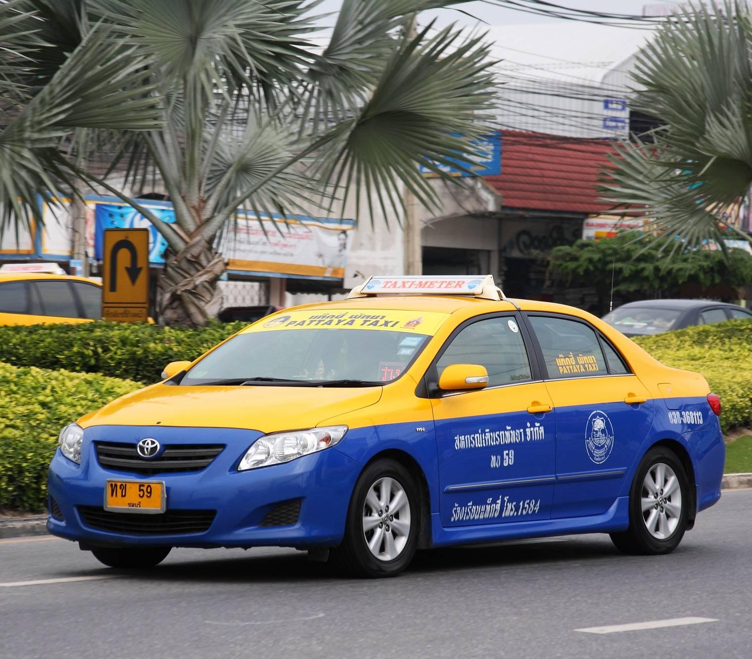 Такси в Паттайе
